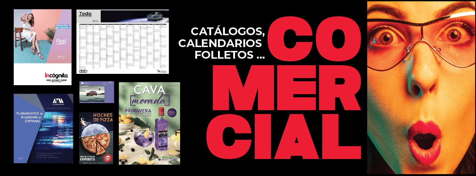 Calendarios folletos y libretas